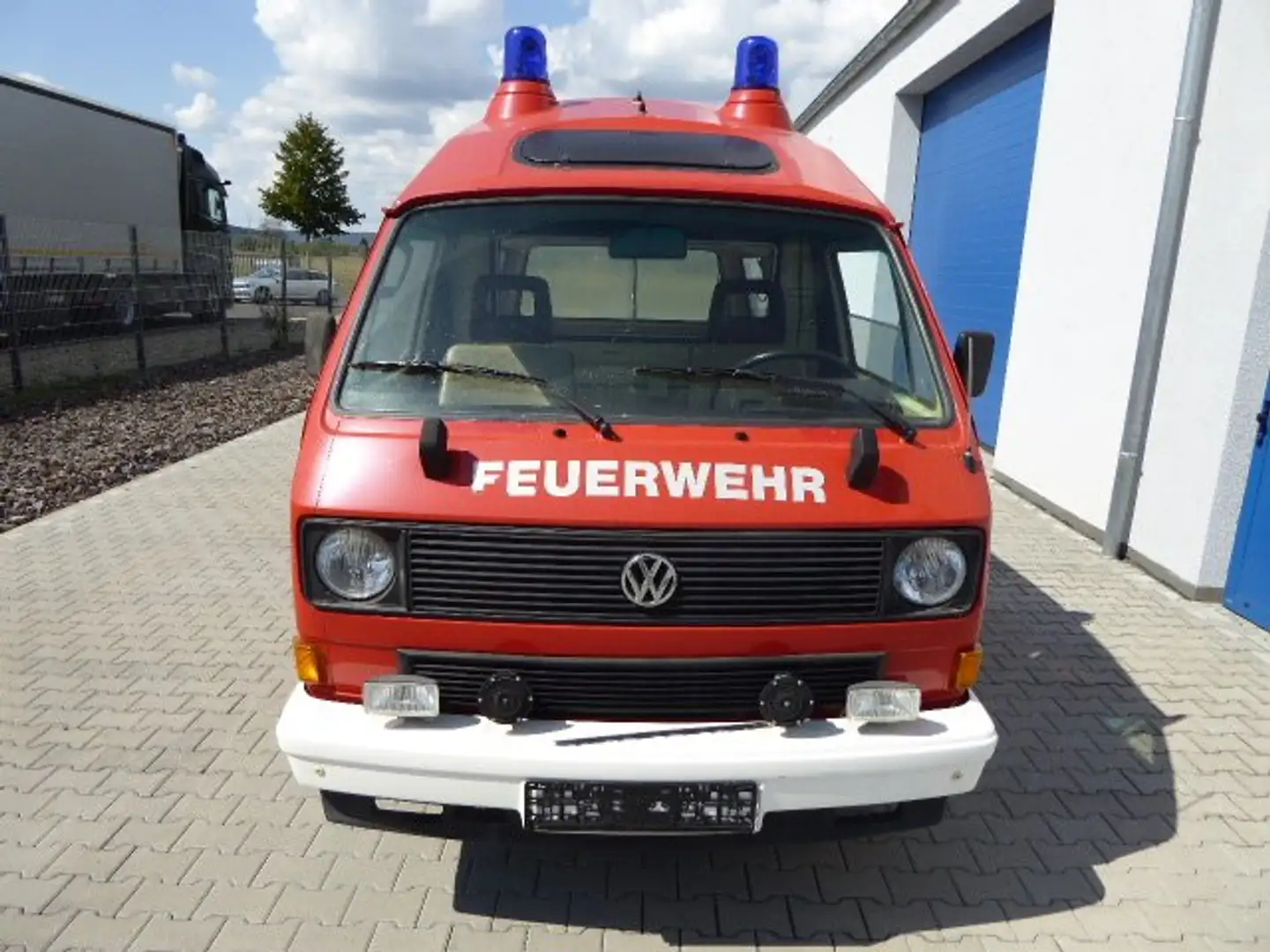 Volkswagen T3 Transporter 253 GC2/M516 syncro Roşu - 2