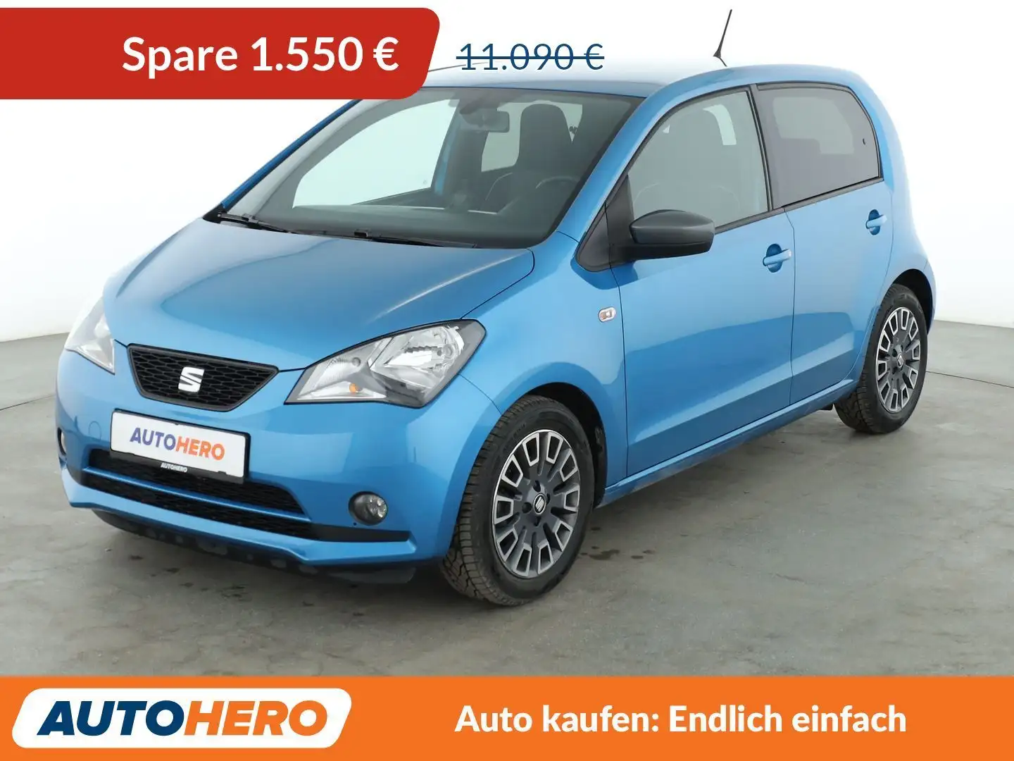 SEAT Mii 1.0 Chic*TEMPO*PDC*SHZ* Bleu - 1