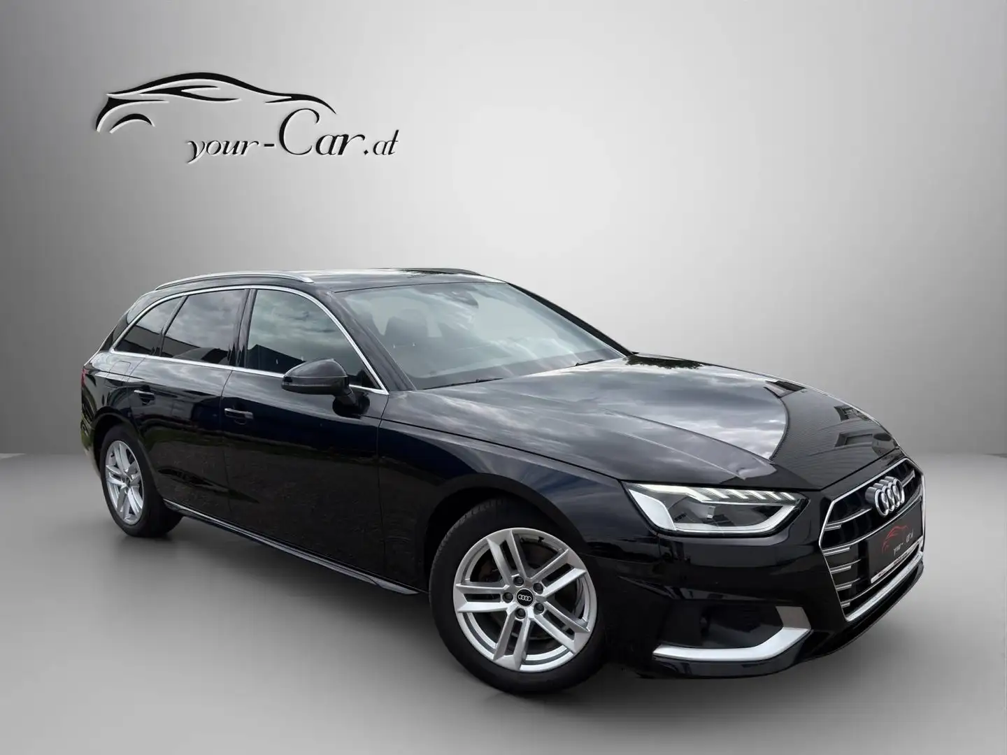 Audi A4 Avant 30 TDI advanced S-tronic *AHK, LED, VIRTUAL, LEDER* Schwarz - 1