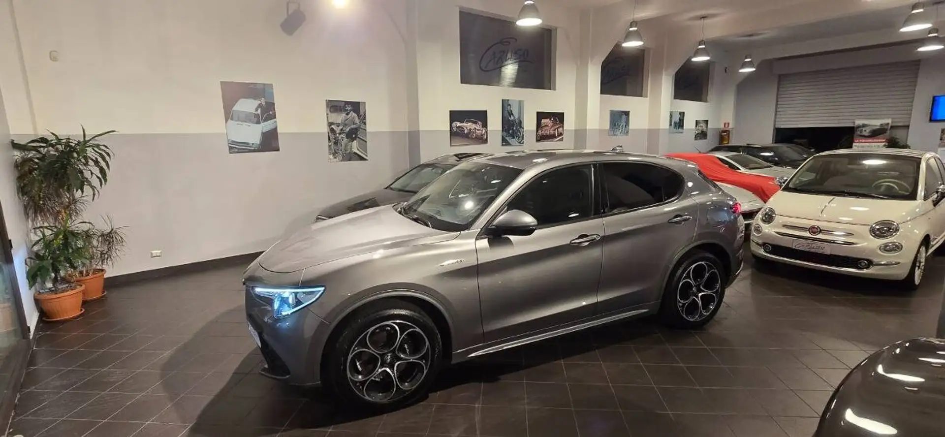 Alfa Romeo Stelvio Stelvio Veloce Q4 210cv*GARANZIA 2ANNI ALFA* Grau - 1
