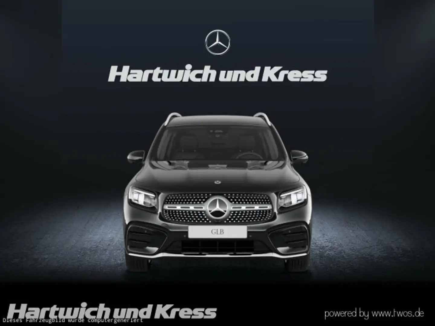 Mercedes-Benz GLB 220 GLB 220 4Matic AMG Line+Burmester+AHK+360°Kamera+Memory+ Schwarz - 2