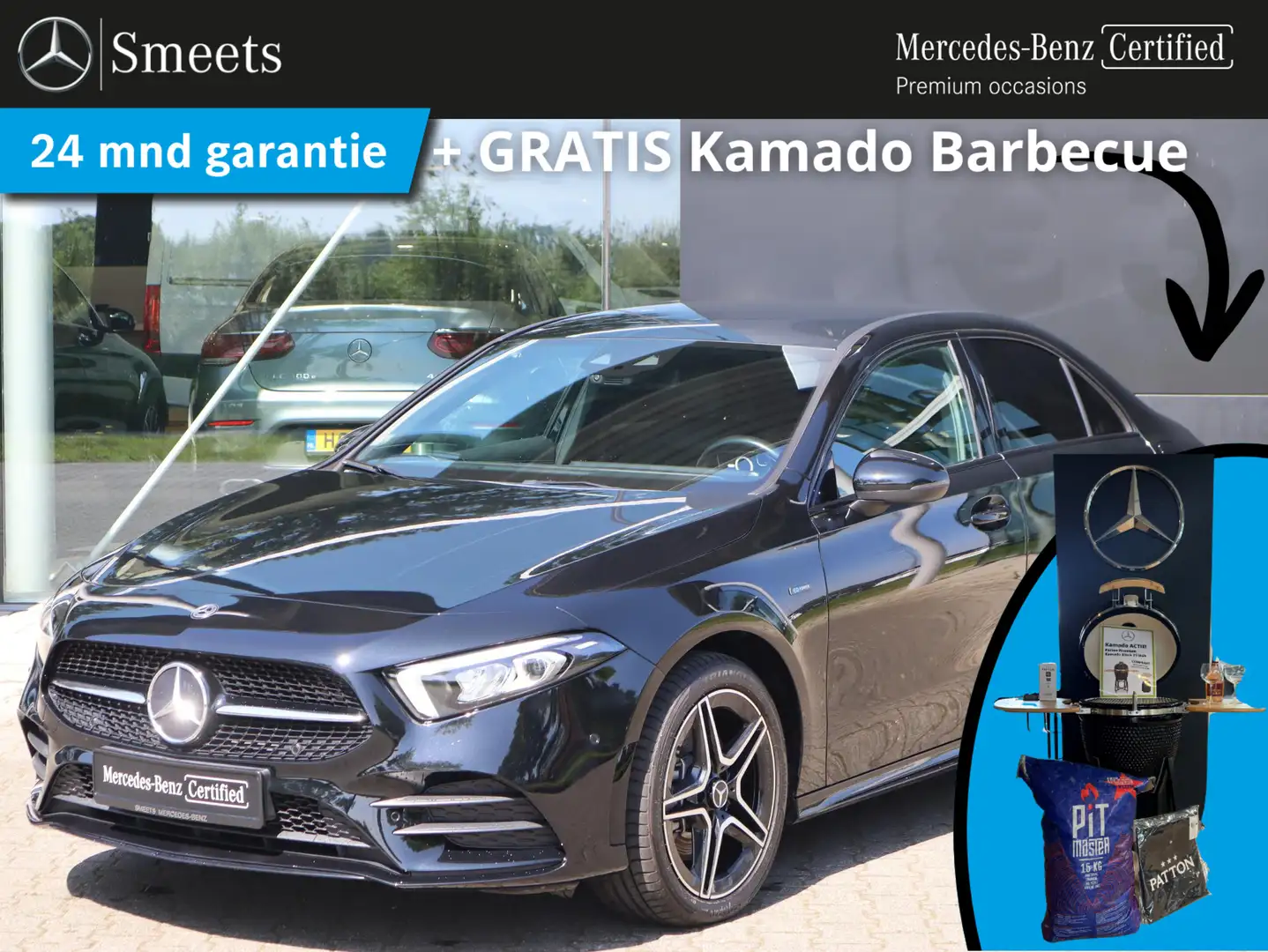 Mercedes-Benz A 250 e Business Solution AMG Limited | Dodehoekassisten Nero - 1