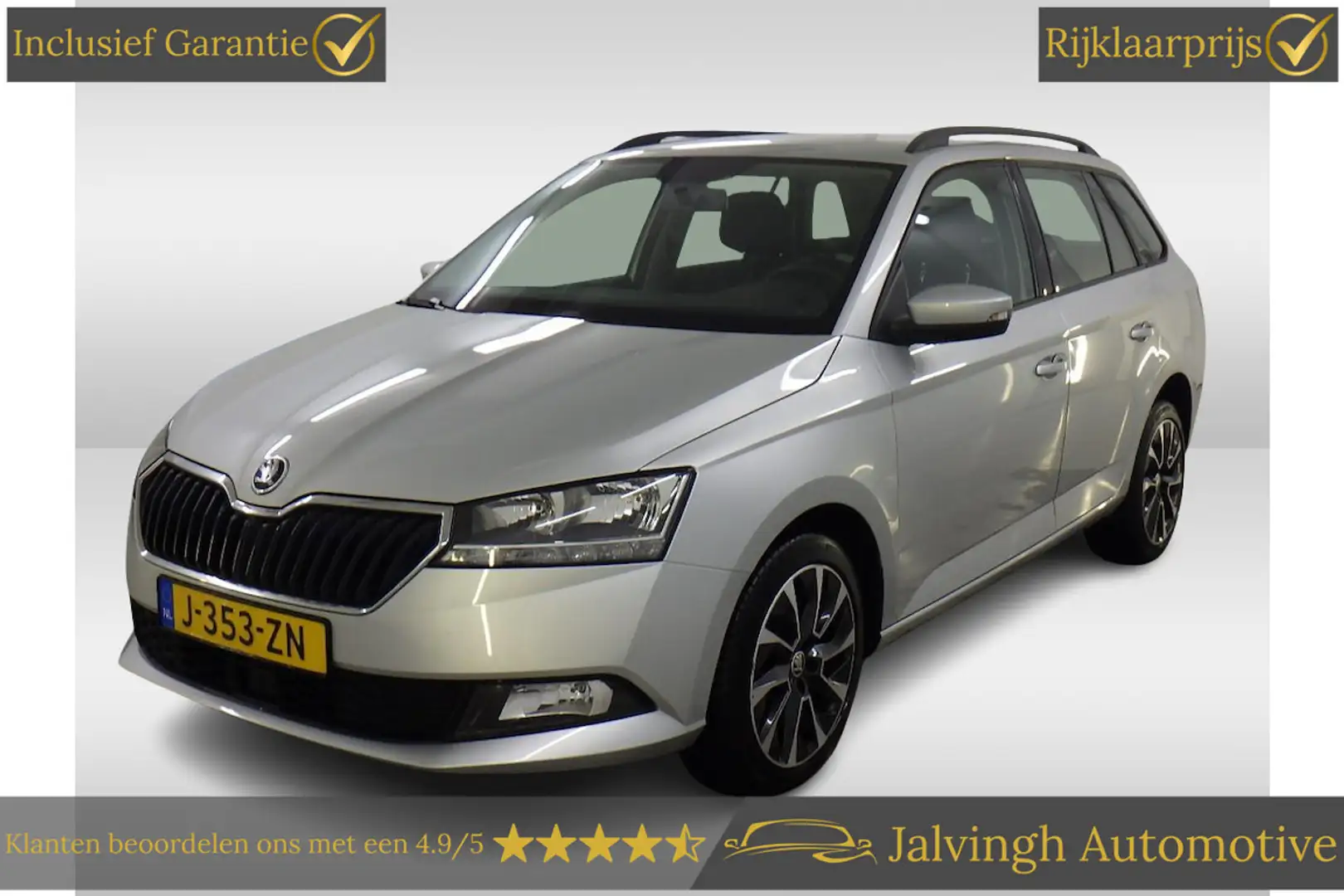 Skoda Fabia Combi 1.0 TSI Business Edition |1E EIG!|Navi|LM Ve Grijs - 1