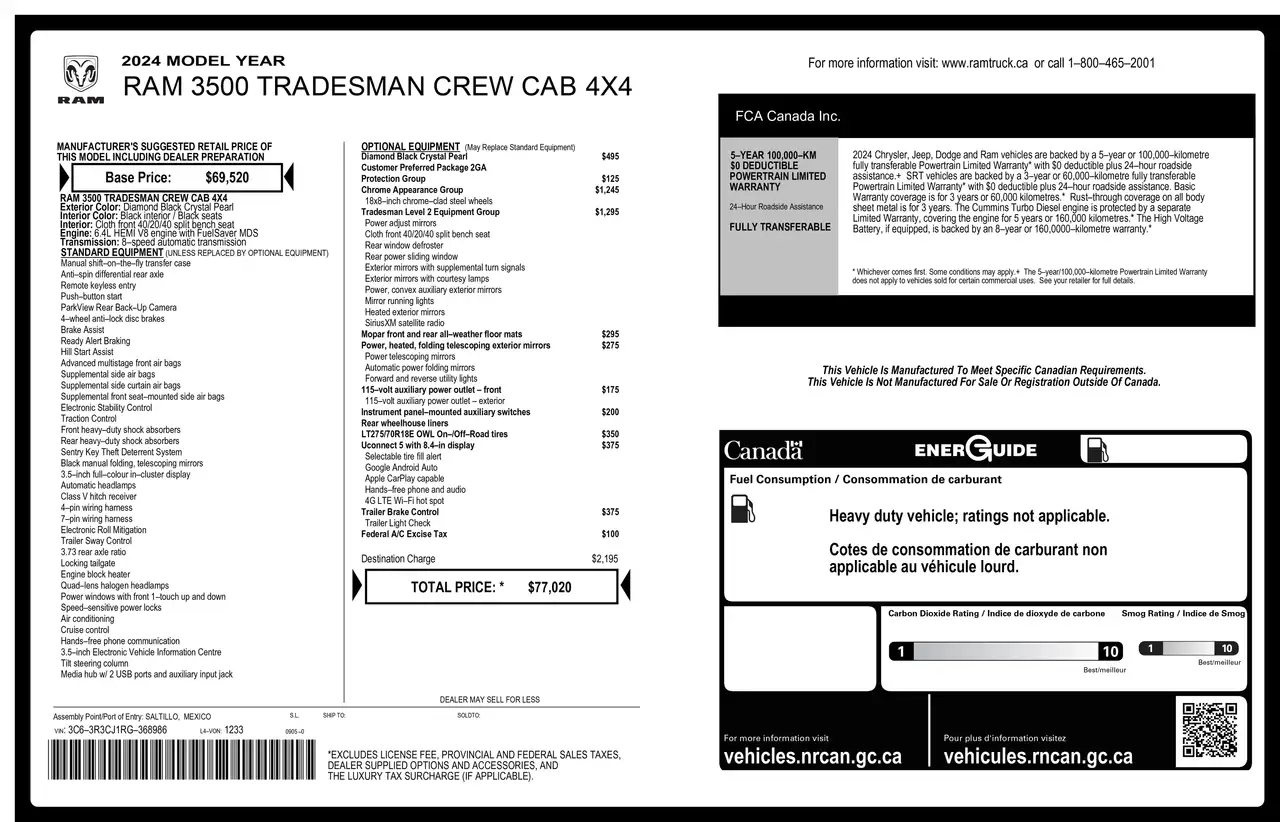 RAM 3500 снимка RAM 3500
