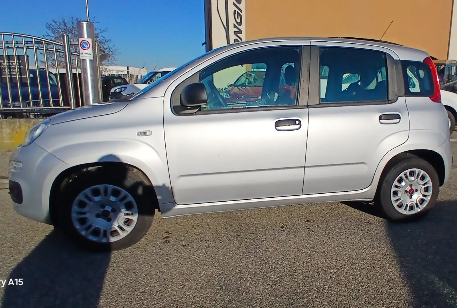 Fiat New Panda 1,2 easy benzina neopatentato euro 6b clima cd Argento - 2