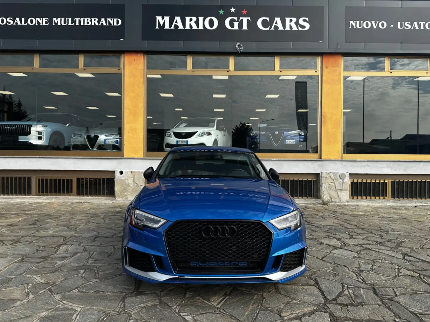 Audi A3 Sedan 2.0 TDI 184 CV S tronic Design quattro editi Bleu - 1