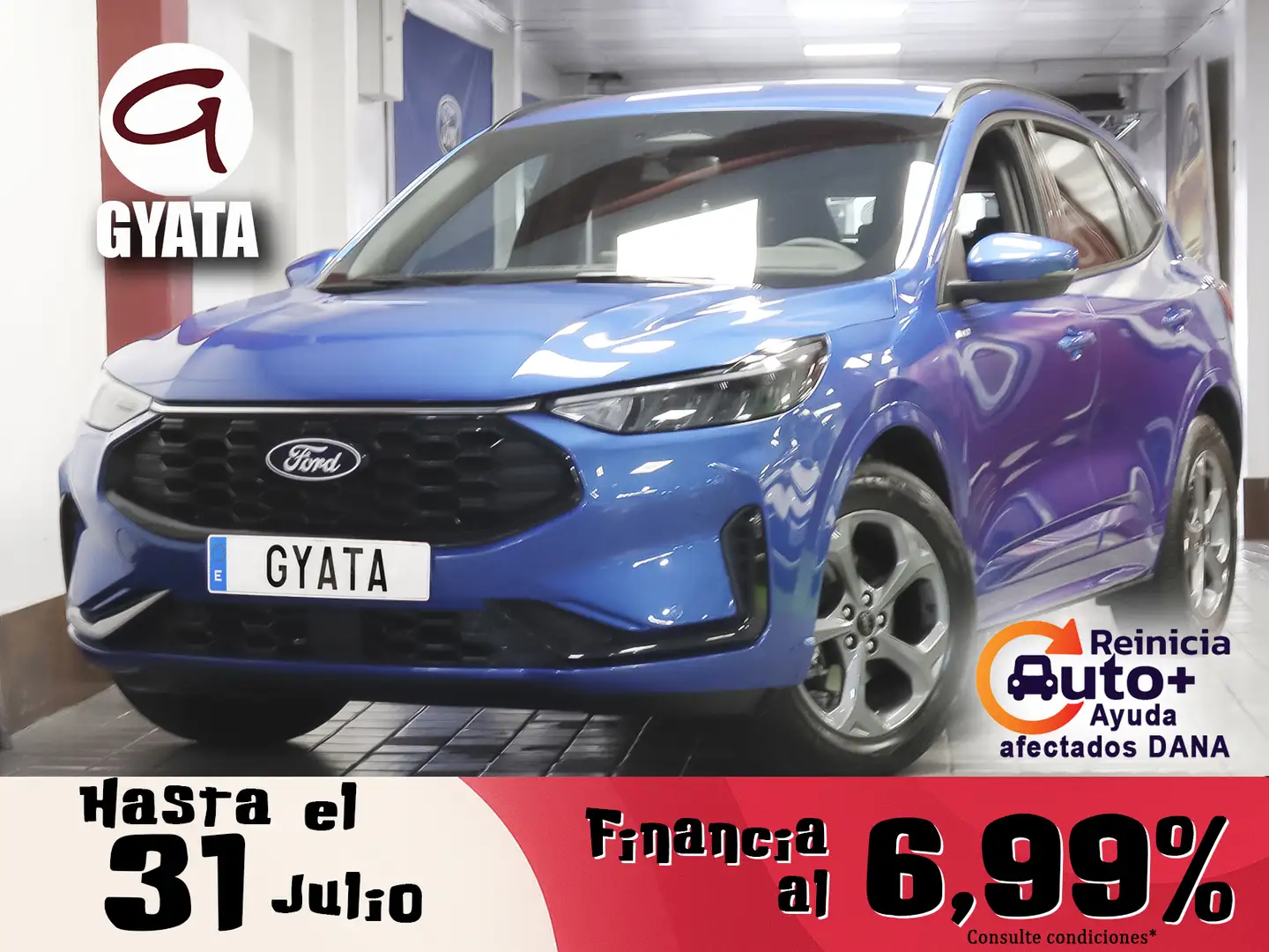 Ford Kuga 2.5 Duratec FHEV ST-Line 4x2 Aut. Azul - 1