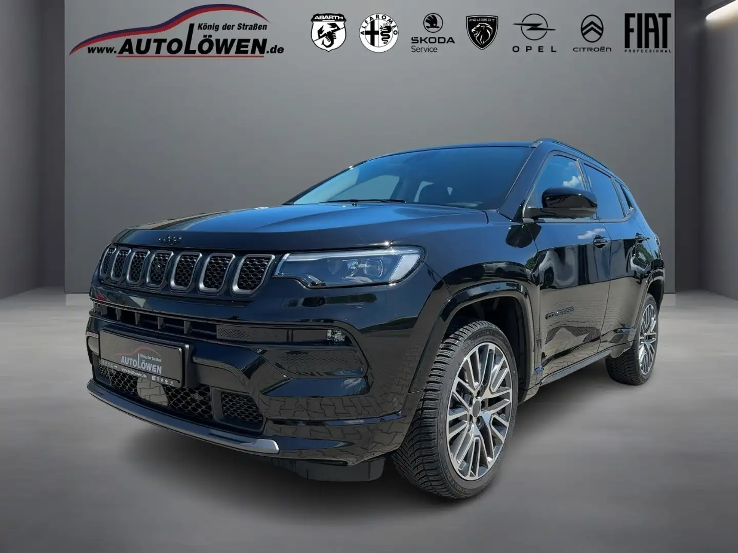 Jeep Compass 1.5 MultiAir Mild Hybrid Summit (EURO 6d) Zwart - 1