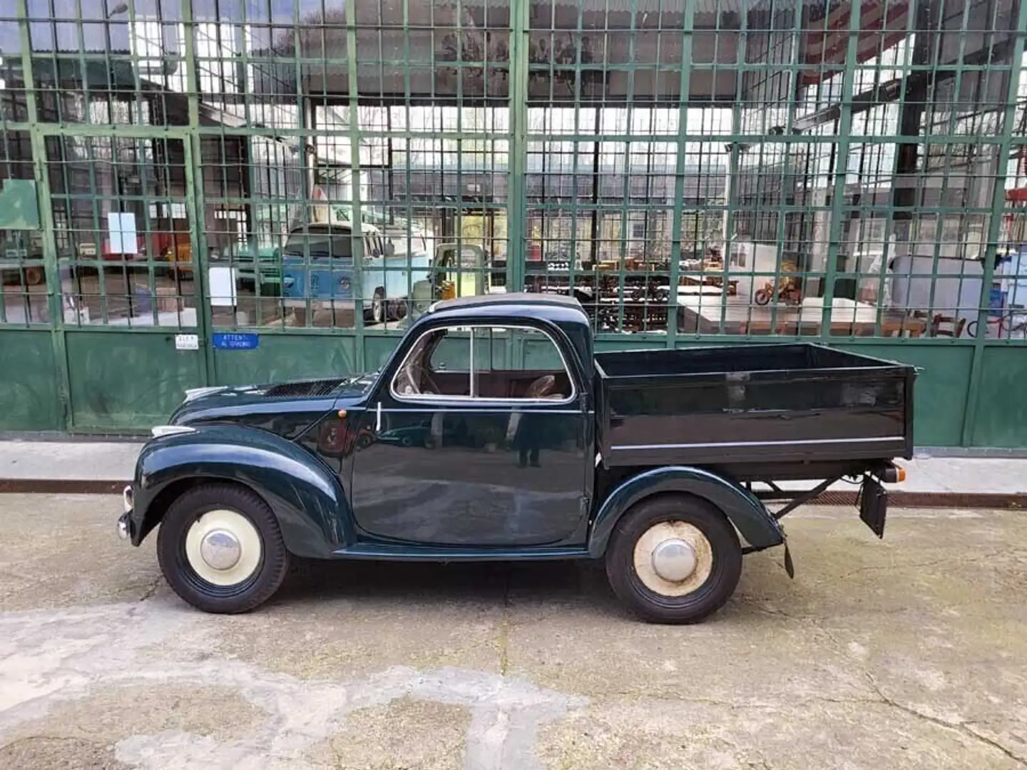 Fiat 500 C Topolino Camioncino Verde - 2