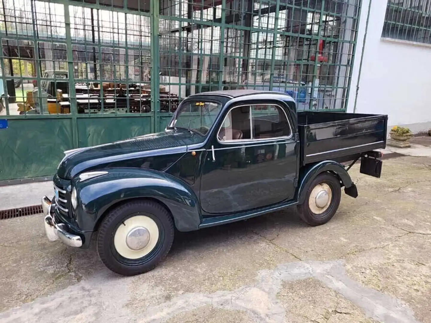 Fiat 500 C Topolino Camioncino Verde - 1