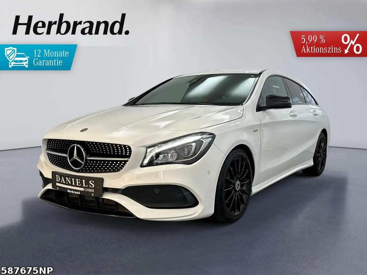 Mercedes-Benz CLA 180 AMG Night.Carplay Kamera Blanc - 1