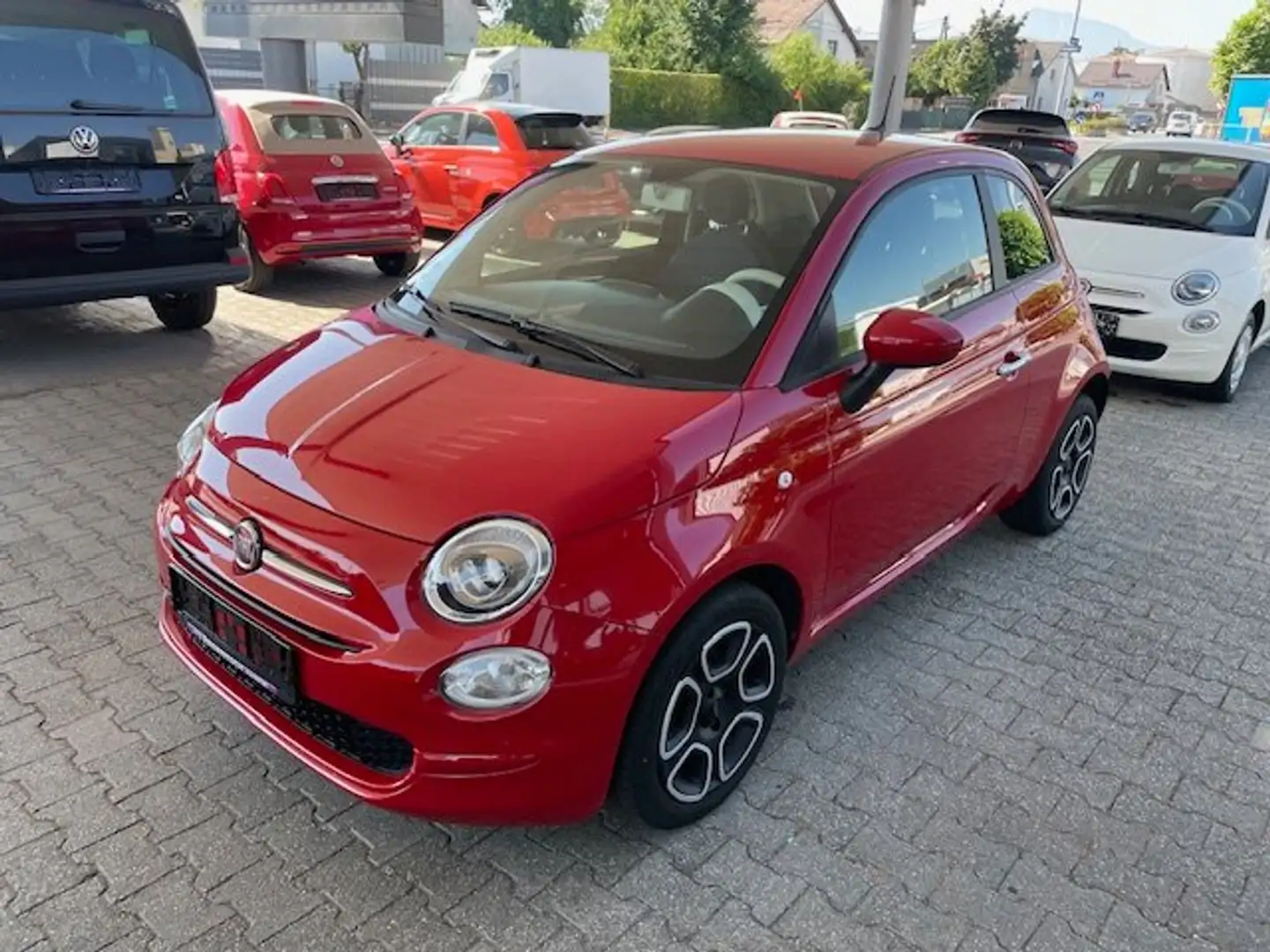 Fiat 500 Club Rot - 1