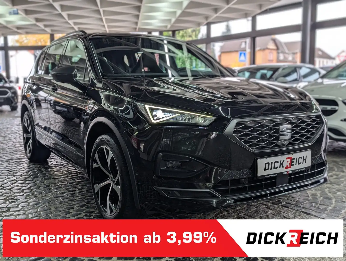 SEAT Tarraco FR e-Hybrid ACC LED 360° KAM APP AHK SHZ Schwarz - 1