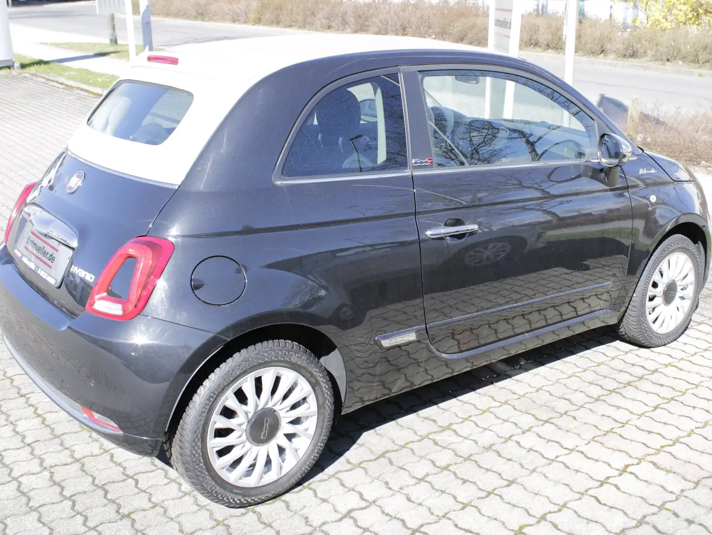 Fiat 500C Dolcevita / Navi, Bletooth, LM, ESP, Einparkhilfe Schwarz - 2