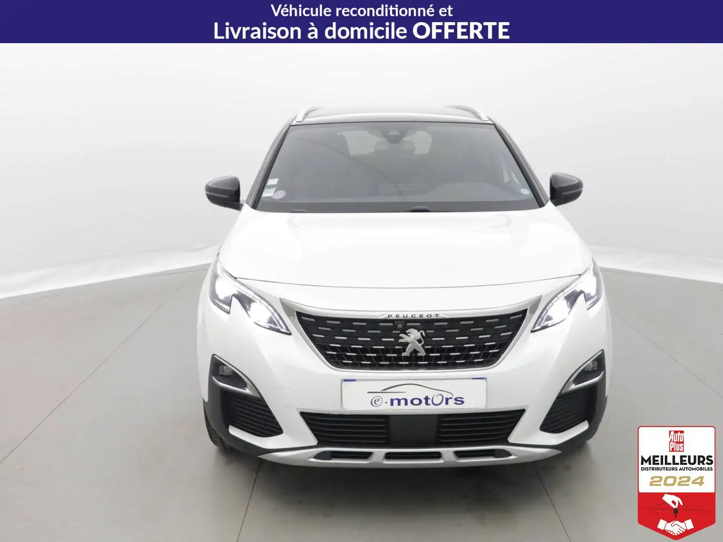 Peugeot 5008 1.2 PureTech 130ch BVM6 GT Line Blanc - 2