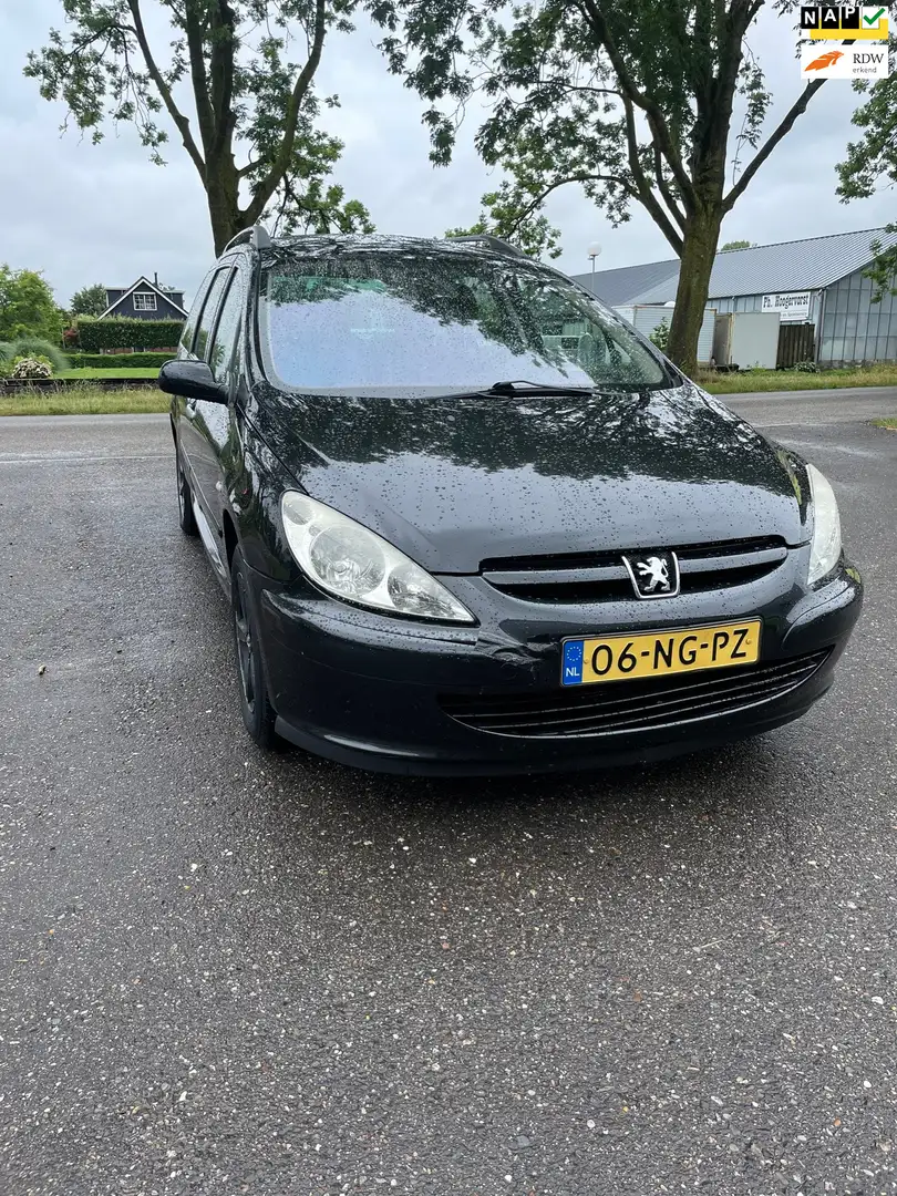 Peugeot 307 SW 1.6 16V PANORAMA CRUISE CONTROL ONDERHOUDEN Noir - 1
