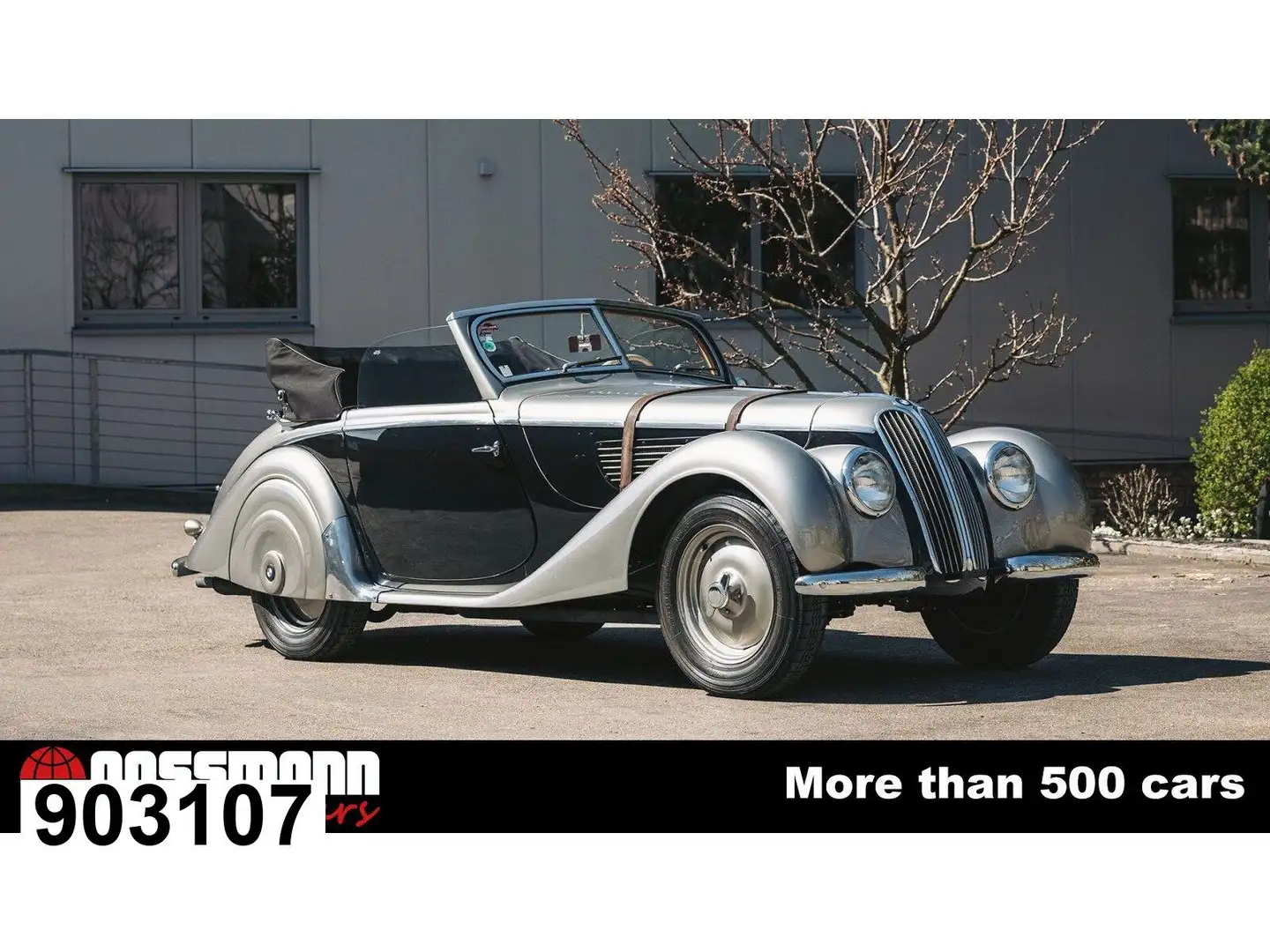 BMW 328 Wendler-Karosserie Cabriolet - 1 von ca. 10 Argintiu - 1