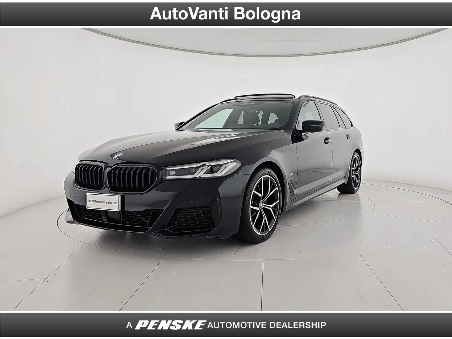 BMW 520 520d 48V Touring Msport Bleu - 1