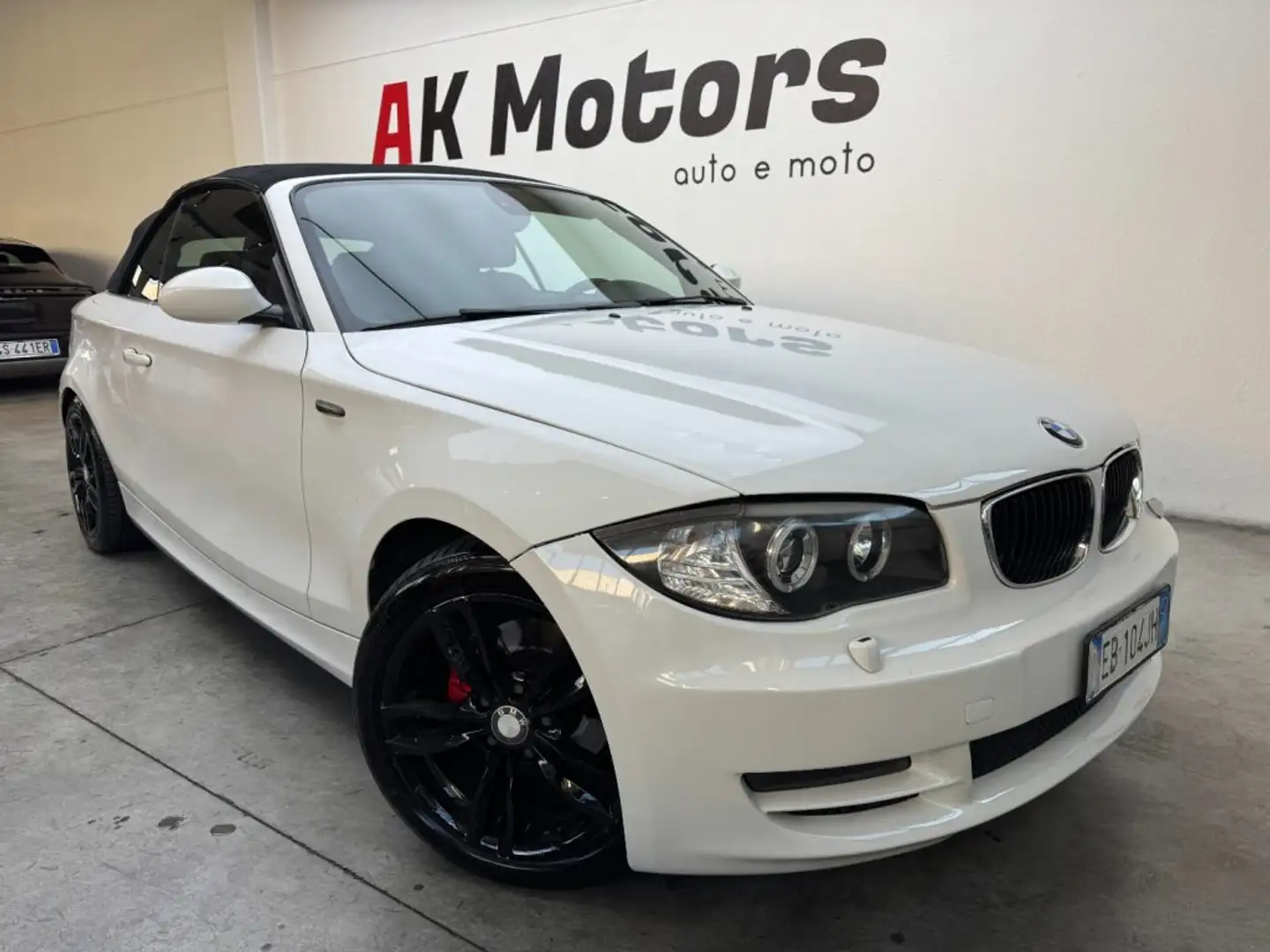 BMW 120 d cat 3 porte Cabrio Blanc - 1