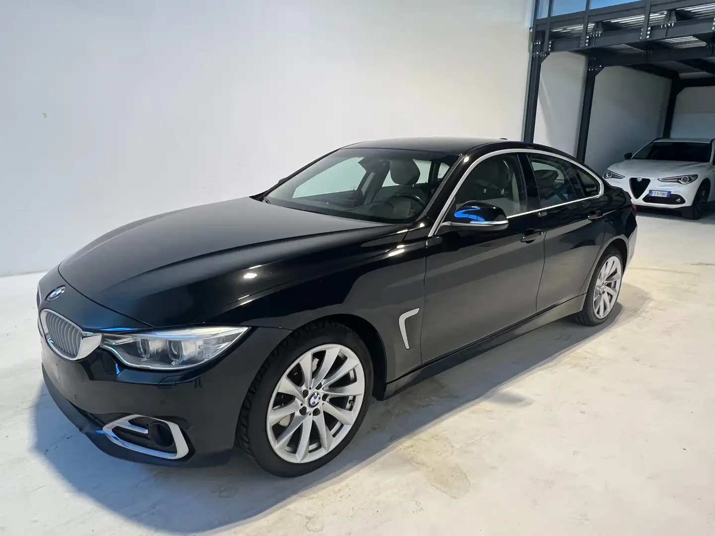 BMW 420 Serie 4 F36 Gran Coupe 420d xdrive Luxury auto Noir - 2