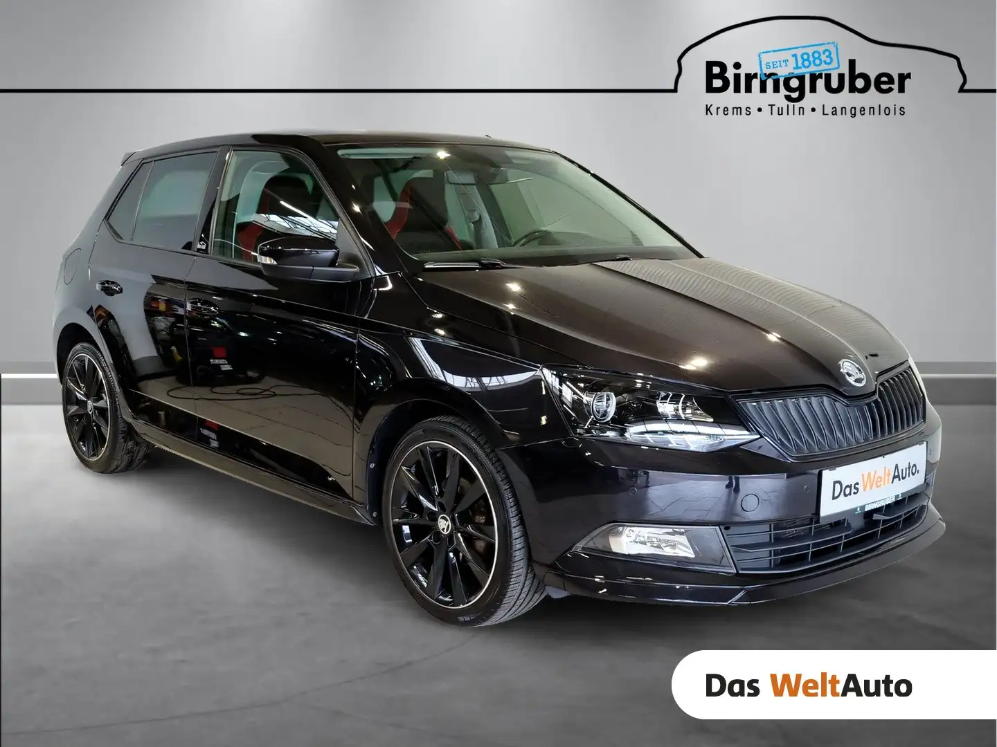 Skoda Fabia Monte Carlo TSI Schwarz - 1