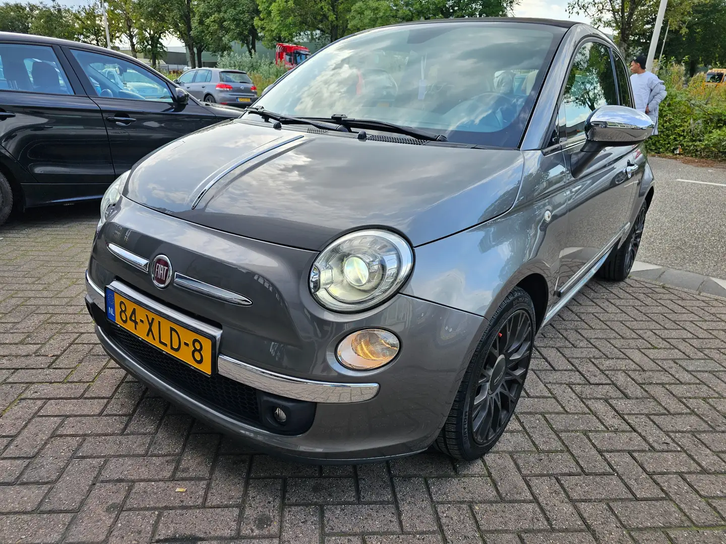 Fiat 500 500 0.9 TwinAir Lounge Grijs - 1