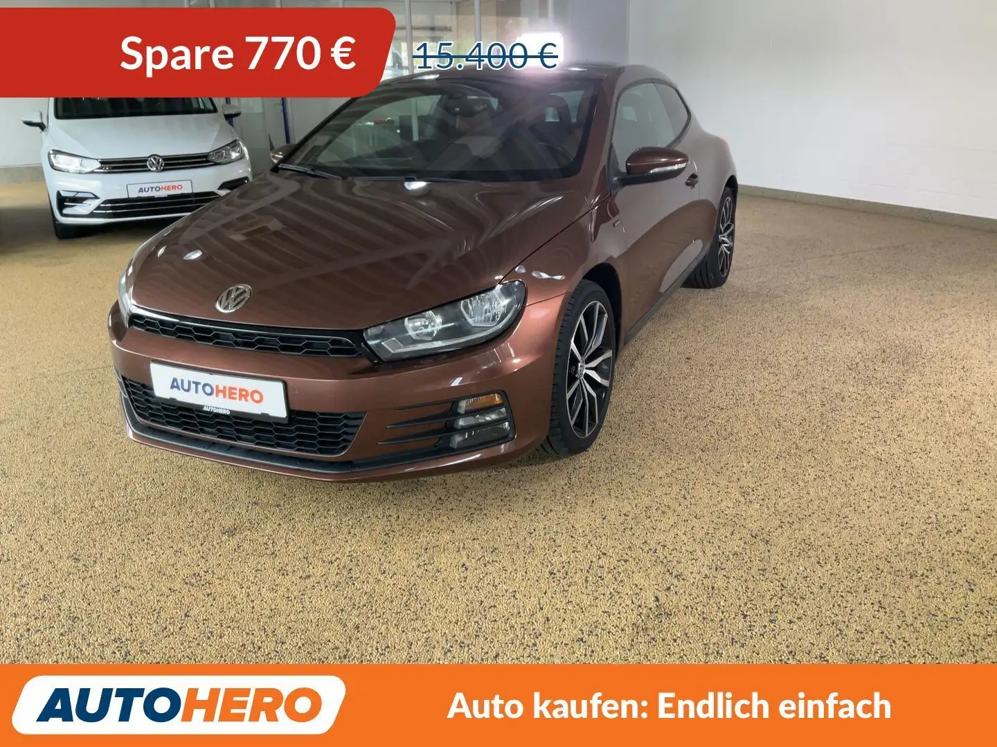 Volkswagen Scirocco 2.0 TSI Allstar BM*NAVI*PDC*SHZ*KLIMA*TEMPO* Braun - 1
