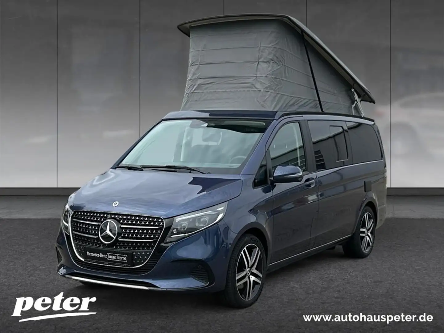 Mercedes-Benz Marco Polo 300 d 4MATIC DISTR+AIRMATIC+AHK Blu/Azzurro - 1