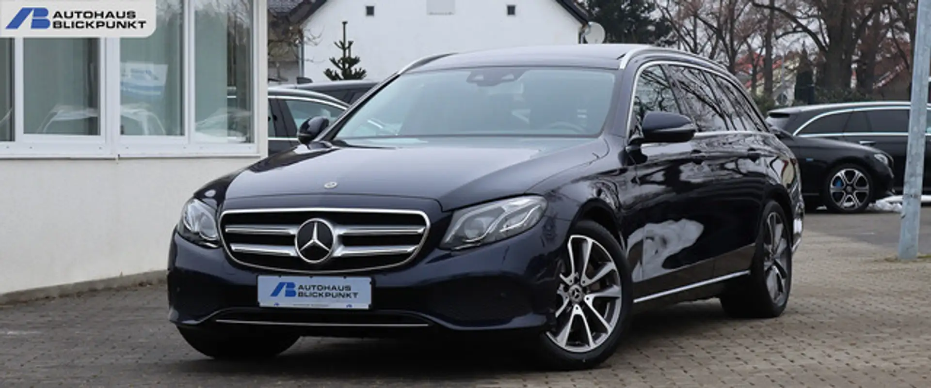Mercedes-Benz E 350 d T DISTRONIC+PANORAMA+KAMERA+BURMESTER Blauw - 1