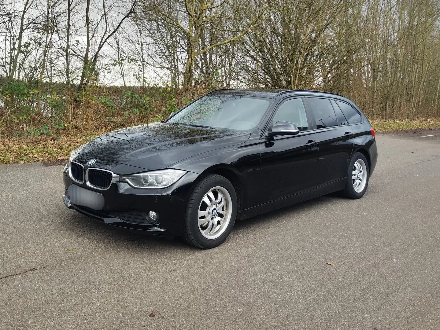 BMW 316 316d Touring Automatik  Neue TÜV Zwart - 1
