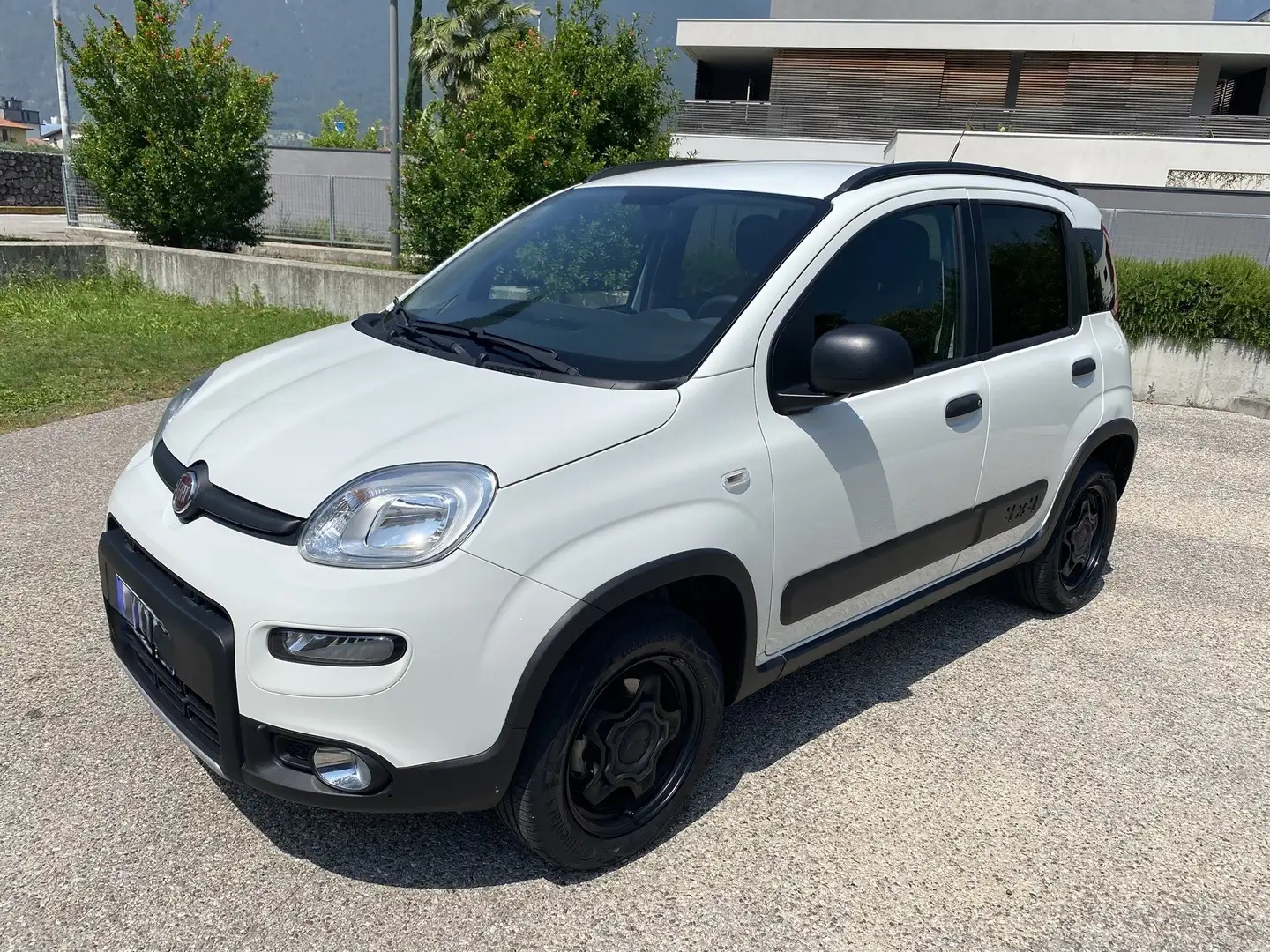 Fiat Panda Panda 0.9 t.air t. 4x4 - Ex Vigili Urbani!!! Blanc - 1