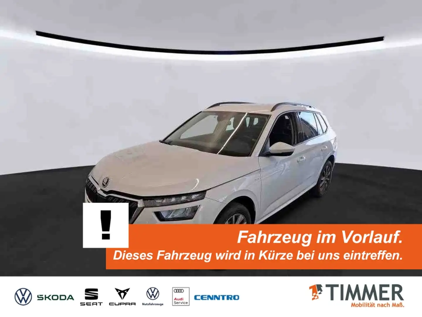 Skoda Kamiq 1.0 TSI TOUR *AHK *LED *SHZ *LM *TEMPO * Wit - 1