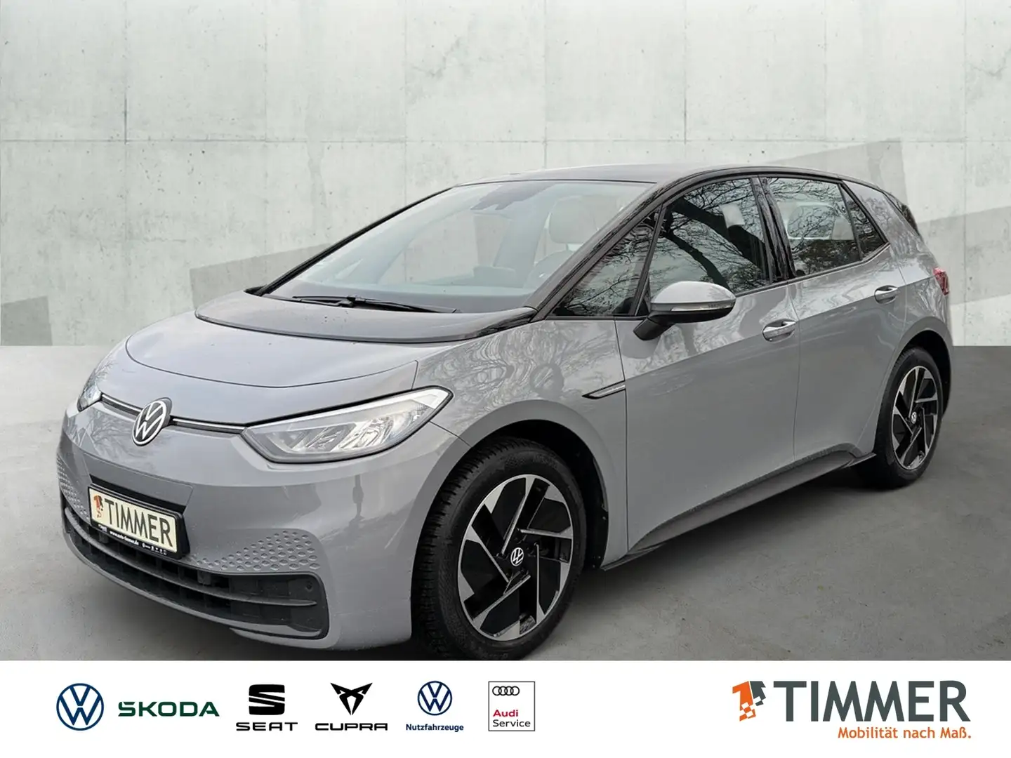 Volkswagen ID.3 PURE PERF. 55 kWh *LED *ACC *CARPLAY *18" *NAVI * Grau - 1