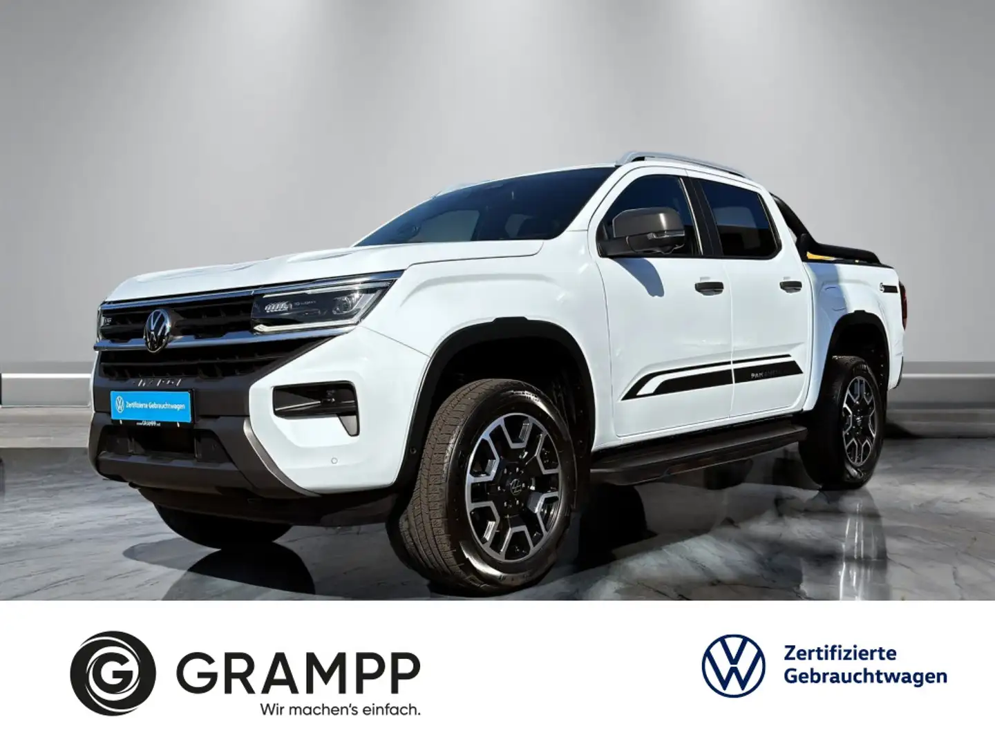 Volkswagen Amarok PanAmericana DC 3.0TDI 4M +AHK+STDHZG+ Weiß - 1