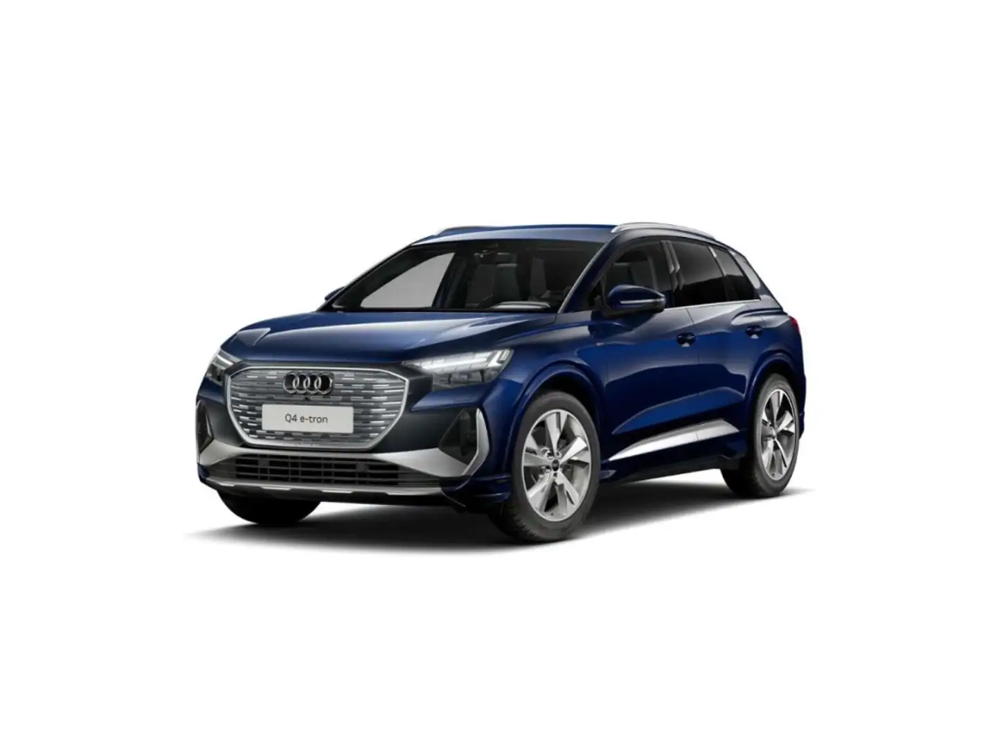 Audi Q4 e-tron 45 S line AHK/Matrix/20''/RFK/W-Pumpe Blau - 2