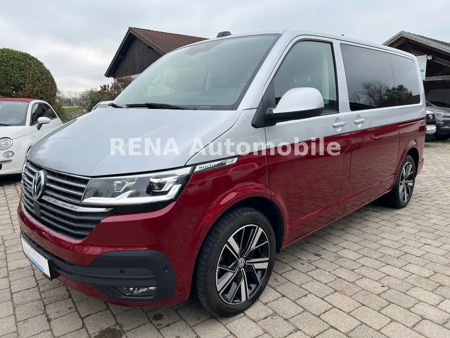 Volkswagen T6 Multivan TwoTone*4motion*18"LMF*AHK*Leder Silber - 1
