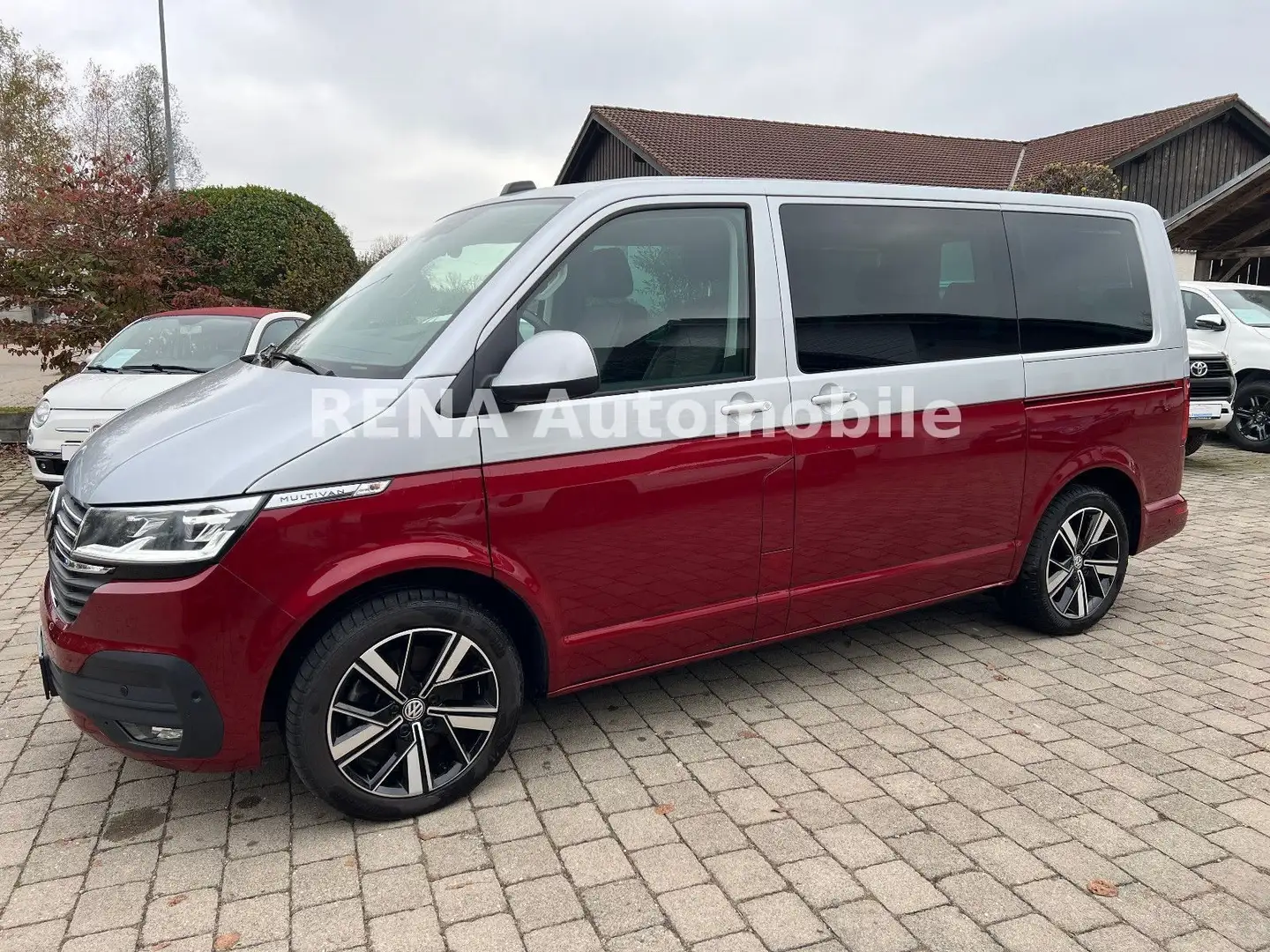 Volkswagen T6 Multivan TwoTone*4motion*18"LMF*AHK*Leder Silber - 2