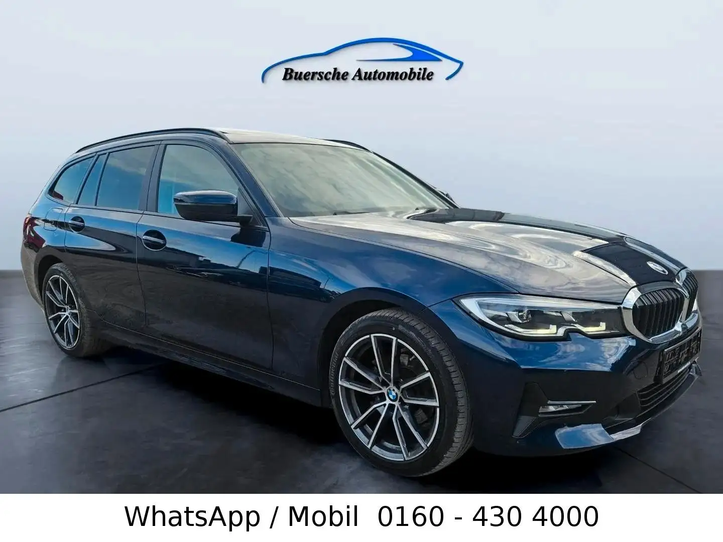 BMW 318 Baureihe 3 Touring 318 d Panorama LED Blau - 2