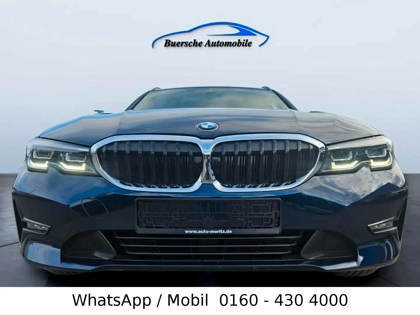 BMW 318 Baureihe 3 Touring 318 d Panorama LED Blau - 1