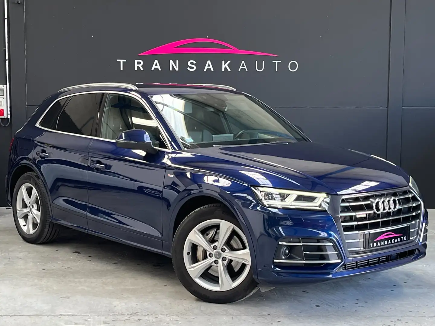 Audi Q5 S line Bleu - 1