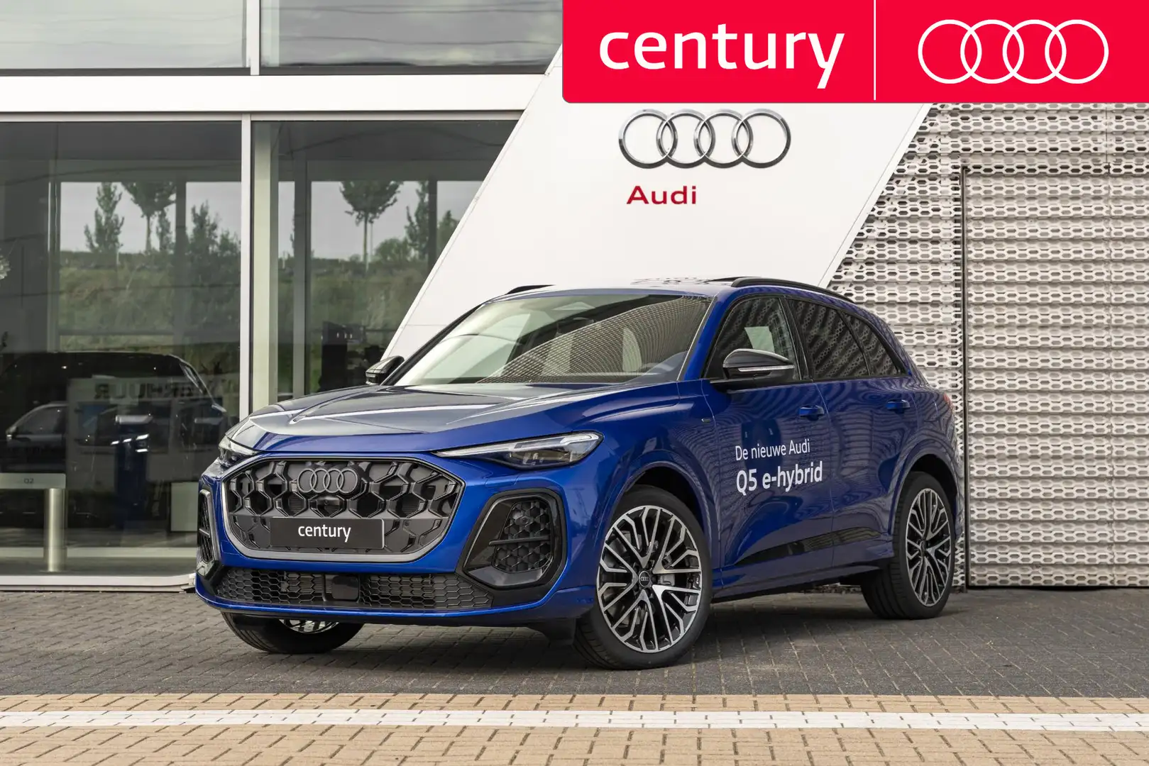 Audi Q5 S edition 2.0 TFSI e 220 kW / 299 PK SUV 7 versn. Azul - 1