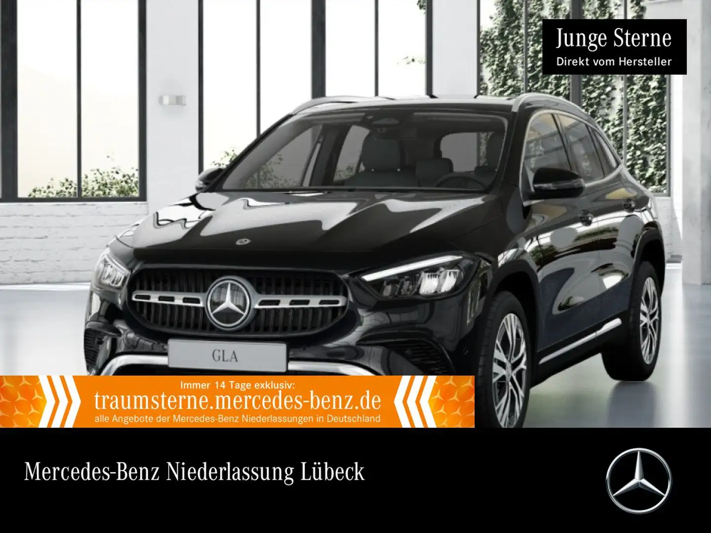 Mercedes-Benz GLA 180 PROGRESSIVE+LED+KAMERA+TOTW+7G Schwarz - 1