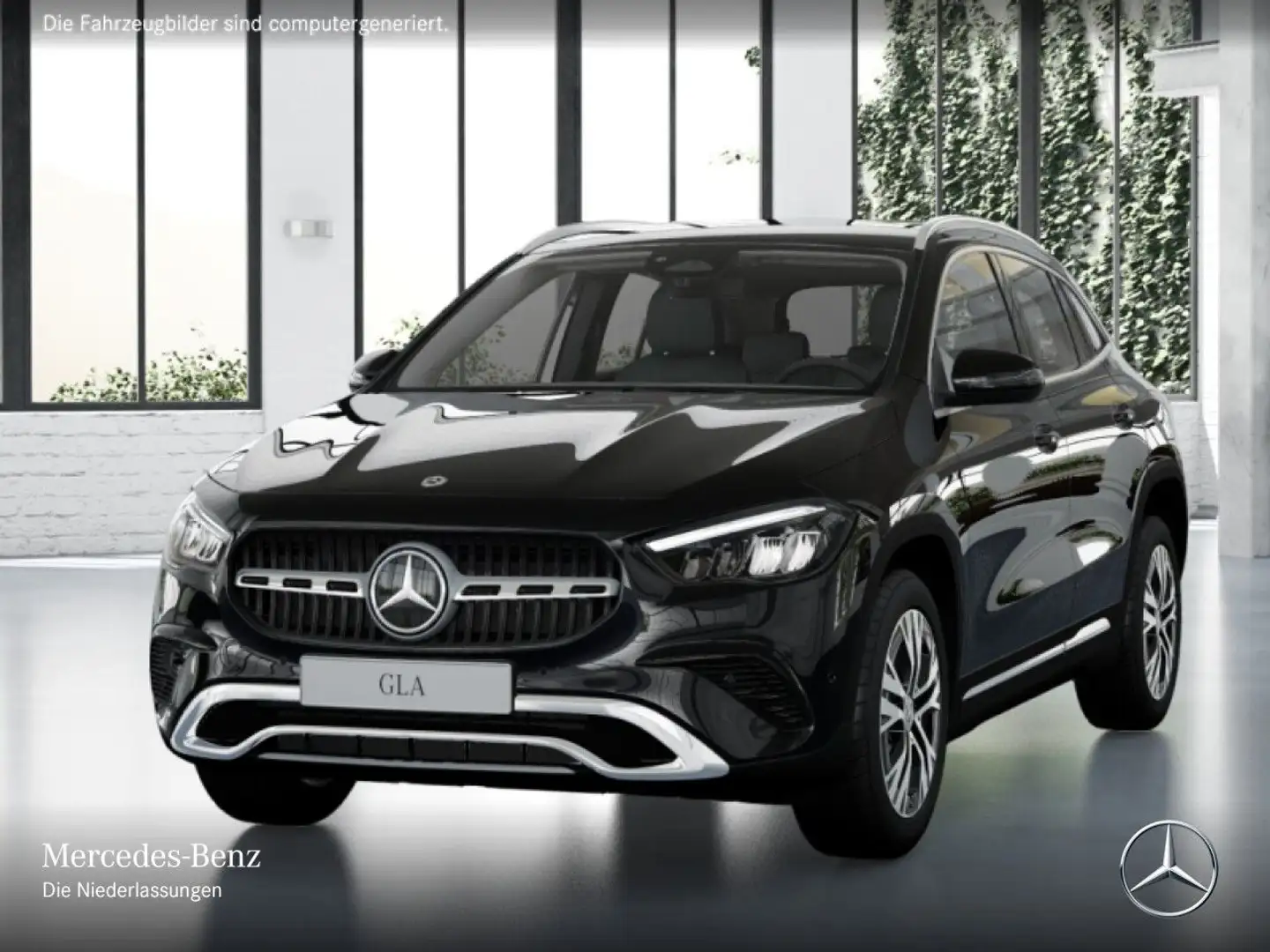 Mercedes-Benz GLA 180 PROGRESSIVE+LED+KAMERA+TOTW+7G Schwarz - 2