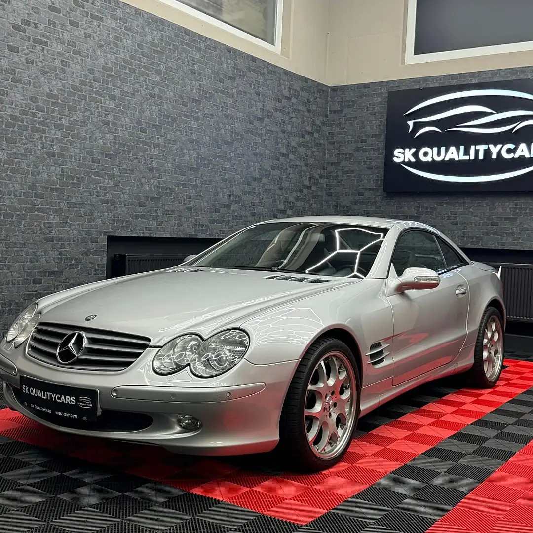 Mercedes-Benz SL 350 Roadster Aut. Argent - 2