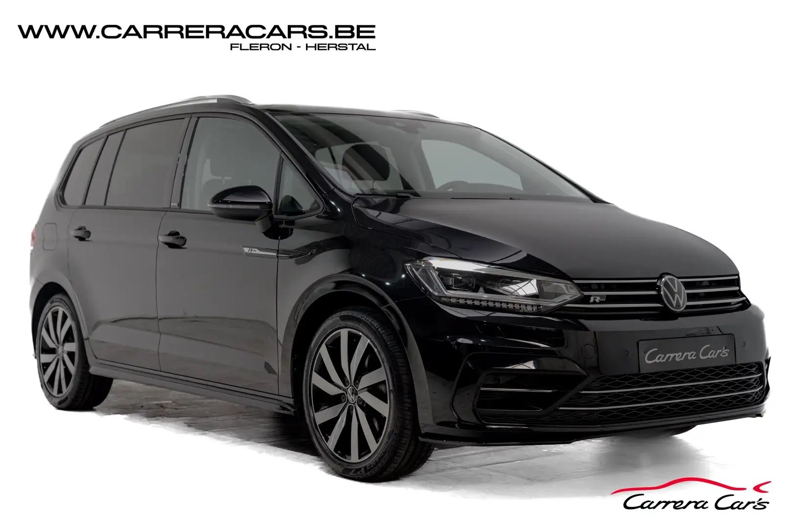 Volkswagen Touran 1.5 TSI Move R-Line DSG*|7PLACES*UNIQUE*AT.REM*NAV Zwart - 1