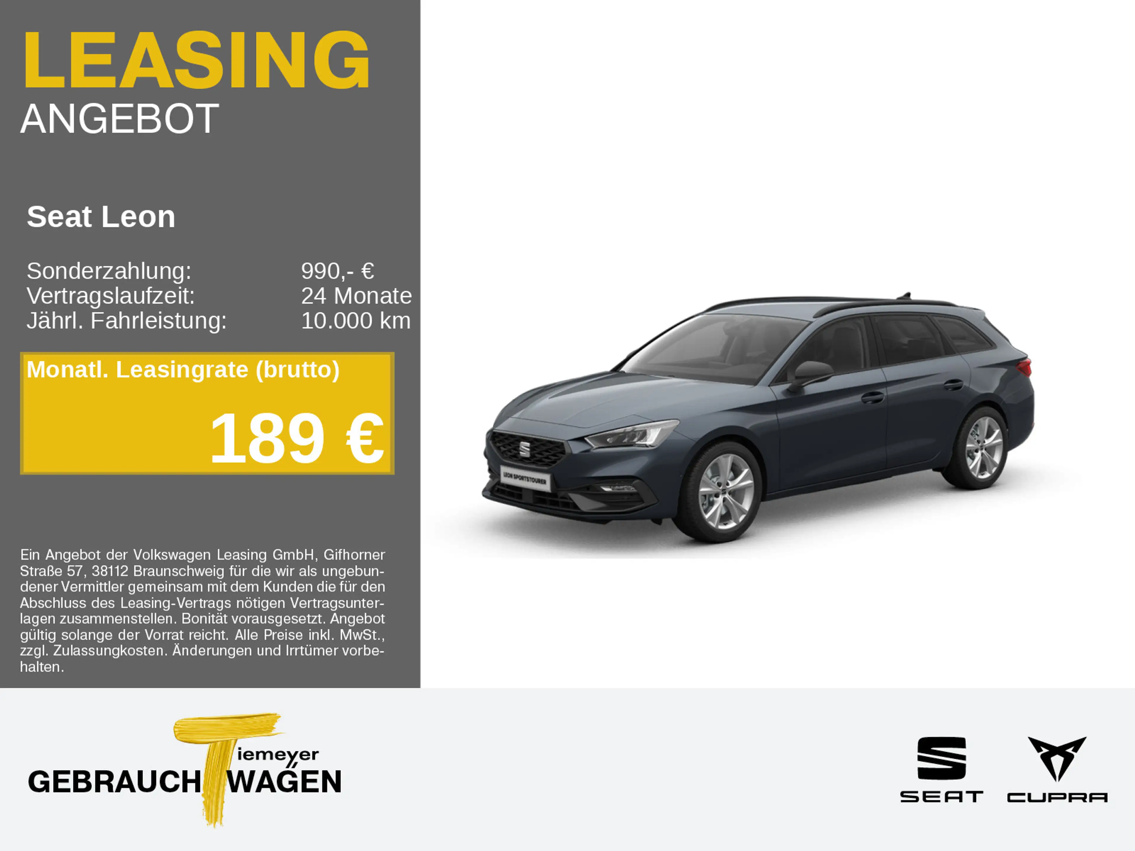 SEAT Leon Sportstourer 2.0 TDI FR NAVI ACC SH PARKL K