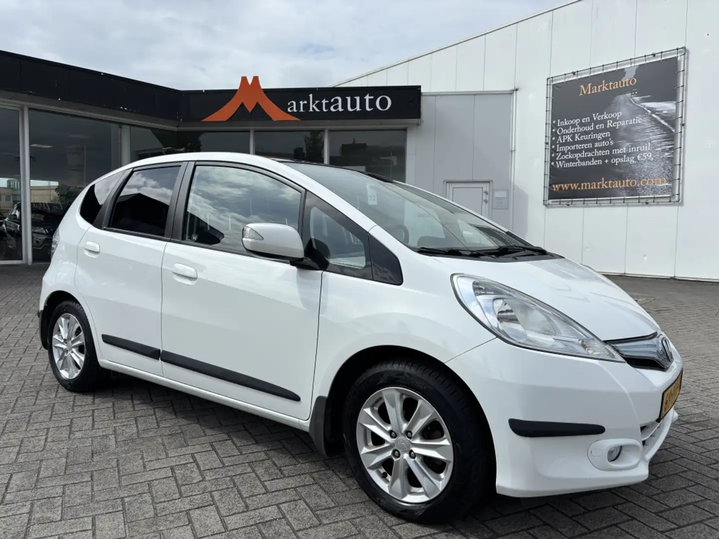 Honda Jazz 1.4 Hybrid Bns Mode+ Nieuwstaat!! Wit - 1