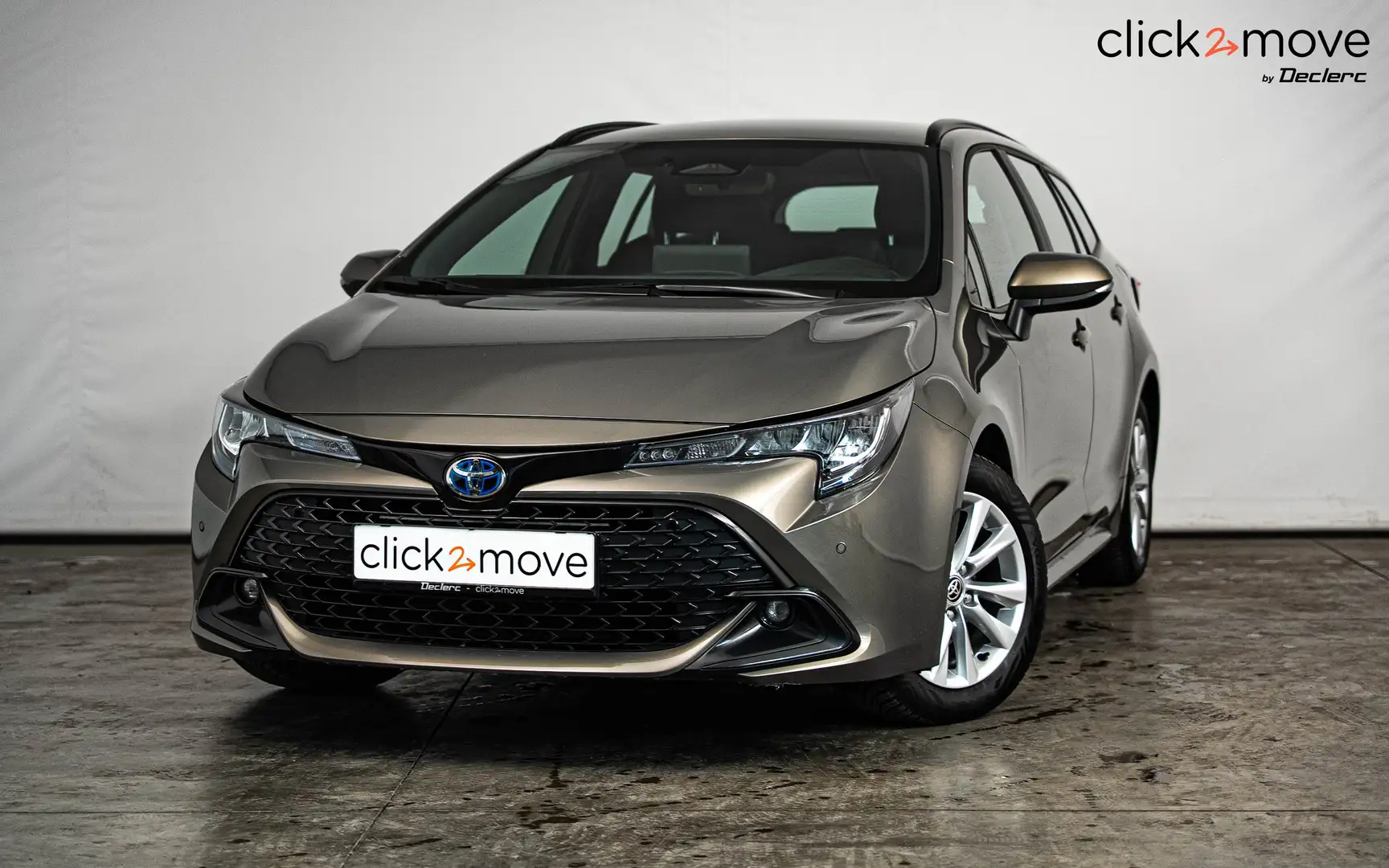 Toyota Corolla SW 1.8 CVT Dynamic + GPS 10 ans de garantie Gris - 1
