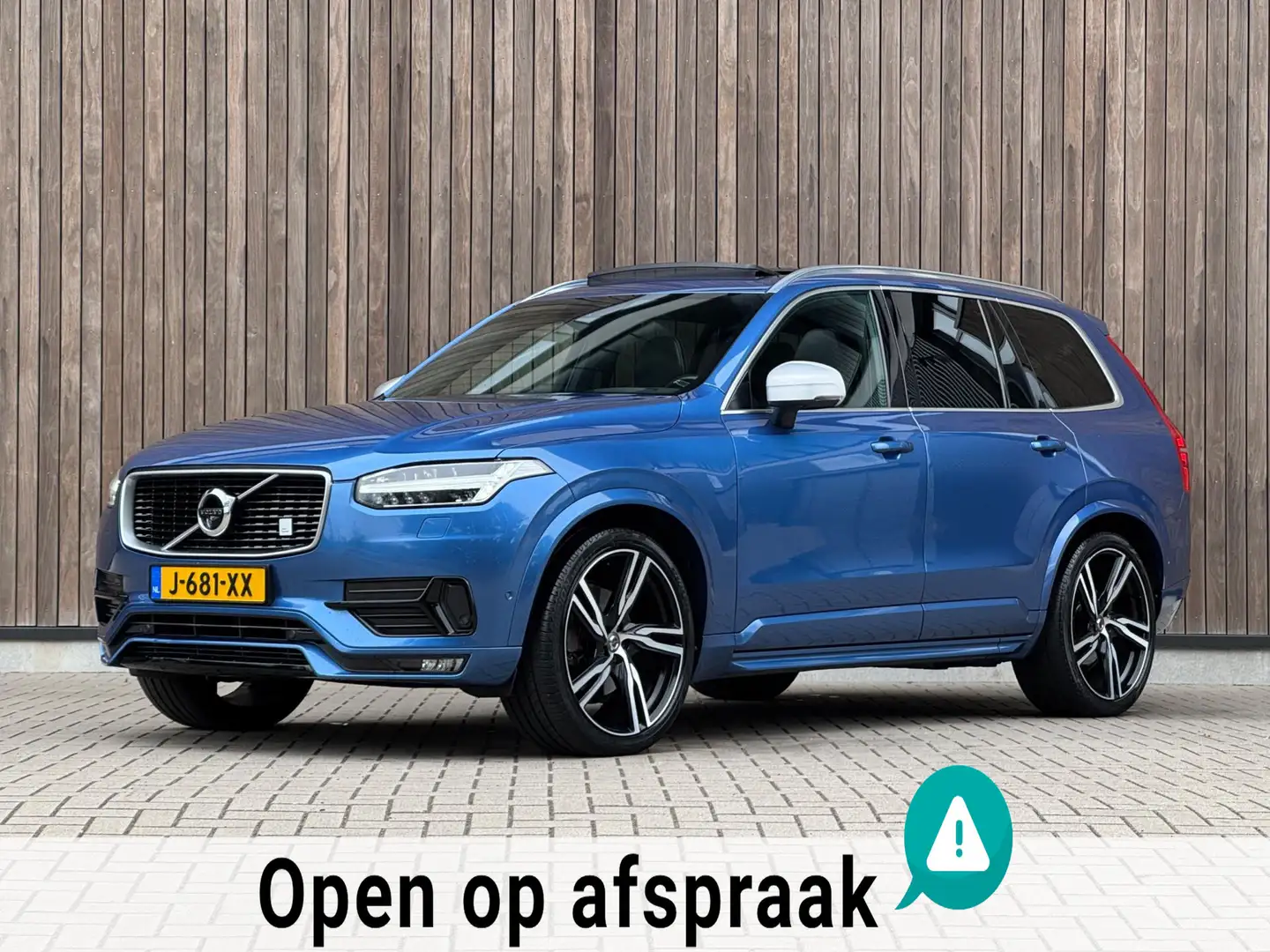 Volvo XC90 2.0 T6 AWD R-Design Polestar |Pano|Trekhaak|7P| Blauw - 1