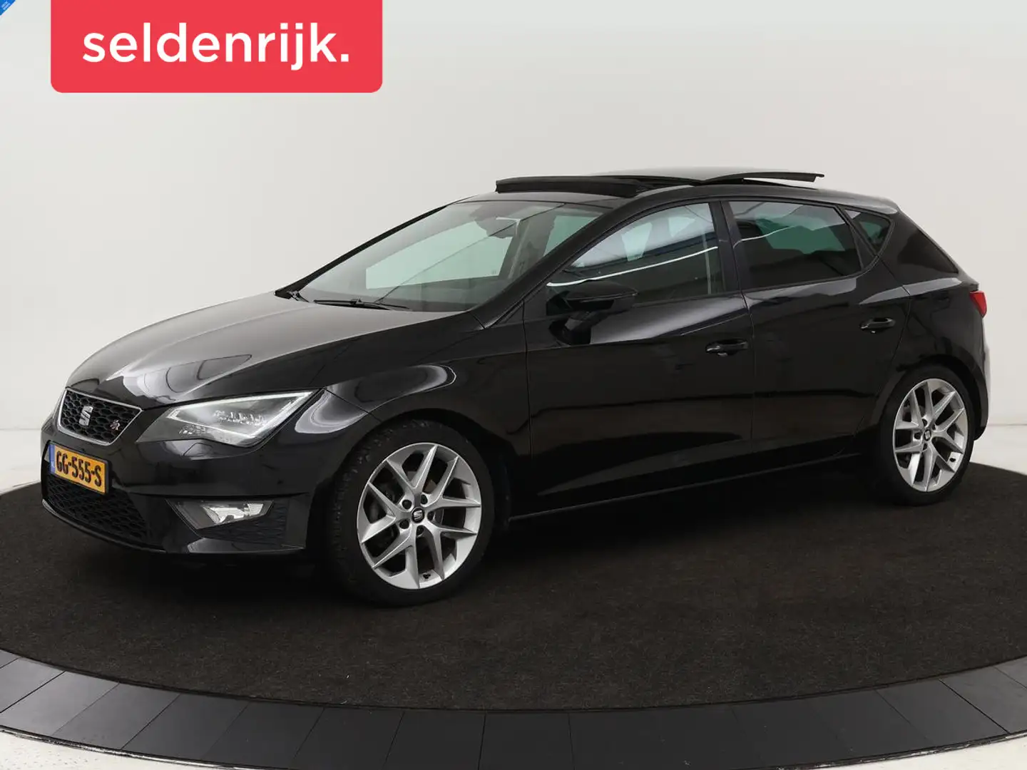 SEAT Leon 1.4 TSI FR Dynamic | Panoramadak | Stoelverwarming Zwart - 1